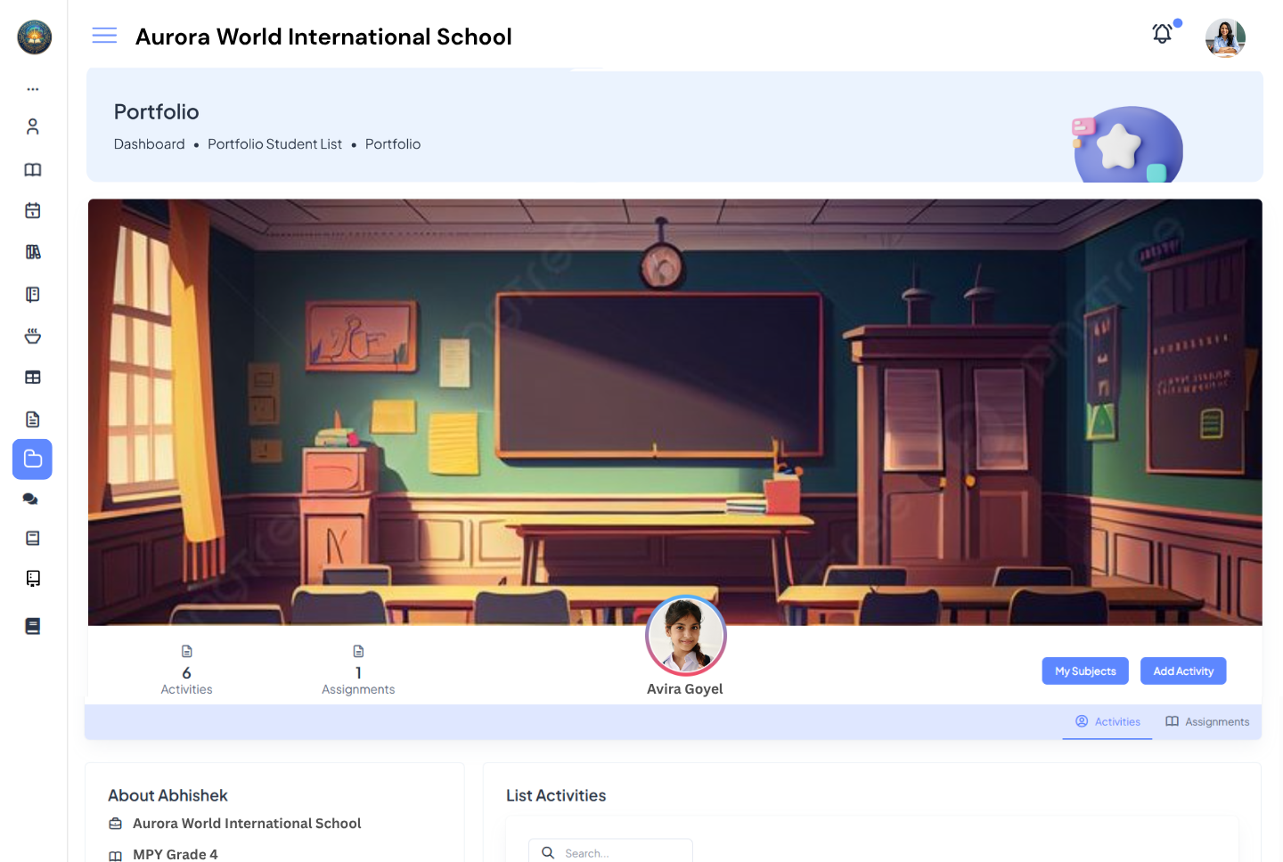 Student Portfolio
