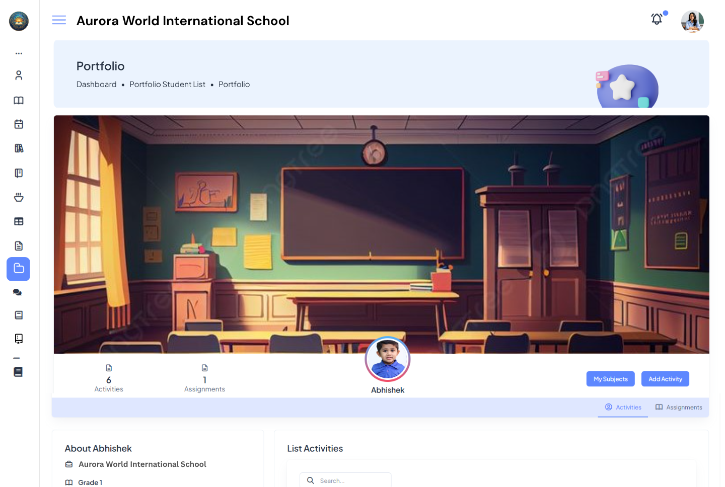Student Portfolio