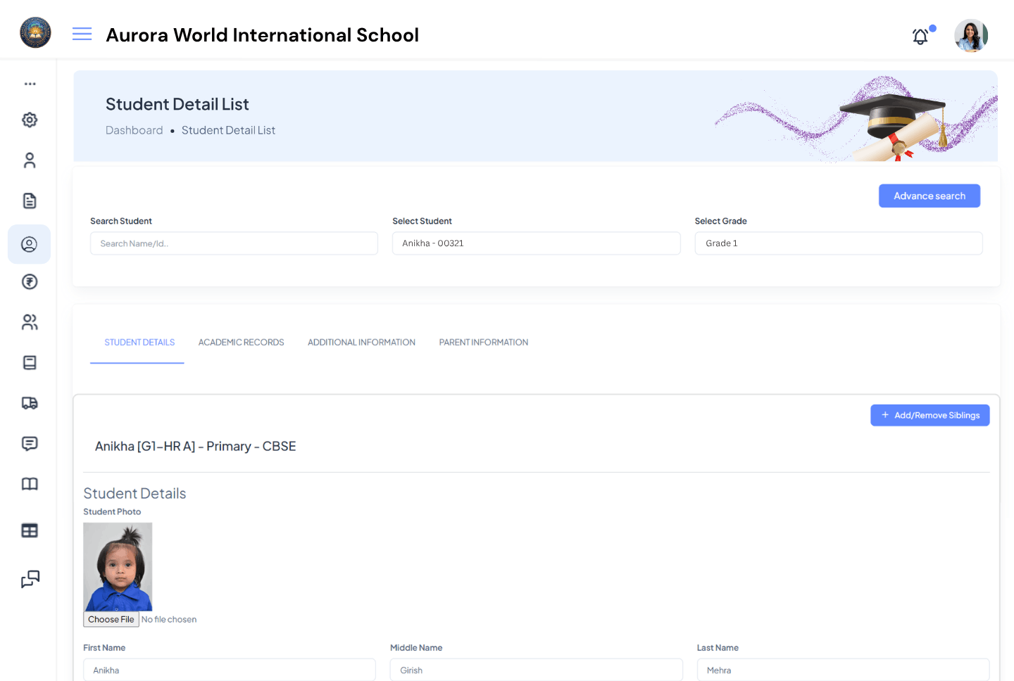 Student Profile