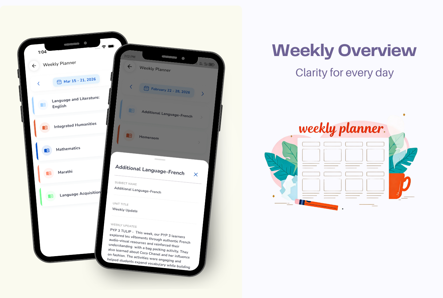 Weekly Planner